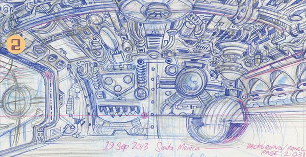 Craig Thompson Space Dumplins ballpoint