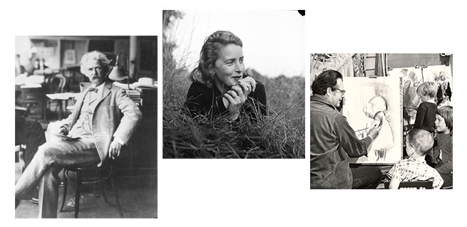 Mark Twain, Margaret Wise Brown, and Don Freeman