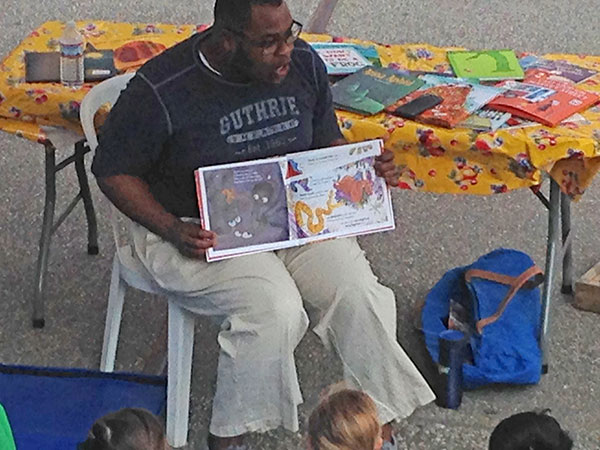 Reading at the Mill City Farmers Market