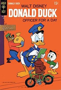 Donald Duck Officer for a Day