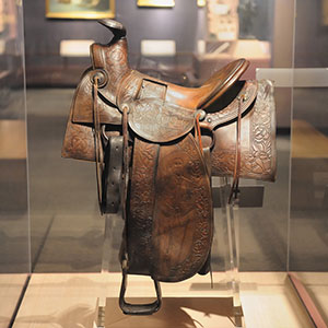 Buffalo Bill's personal saddle