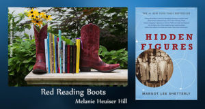 Red Reading Boots Hidden Figures