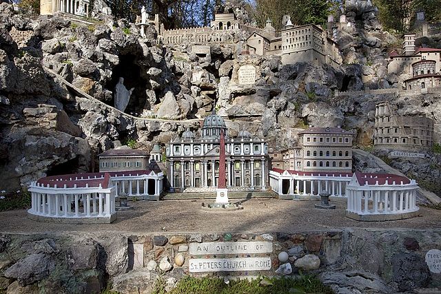 St. Peters Church in Rome, Ave Maria Grotto, Cullman