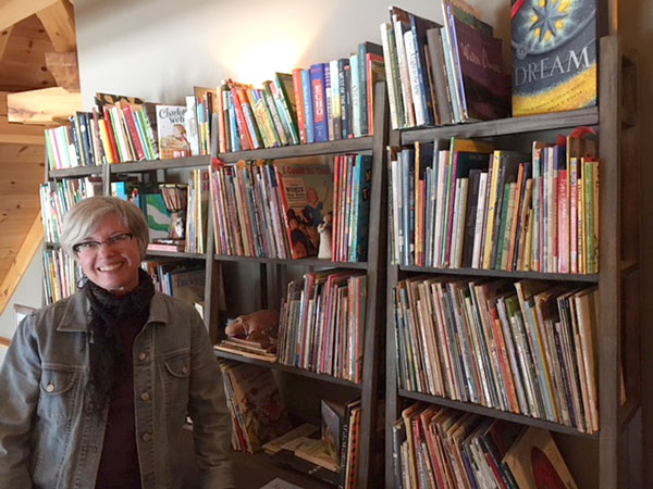 Brenda Sederberg's bookcases