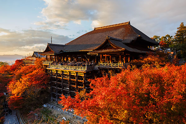 Kiyomizu-dera Temple in Kyoto