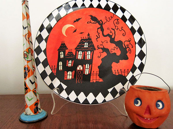 Halloween plate