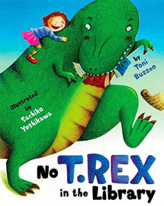 No. T.Rex in the Library