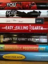 Writing Road Trip | Book Spine Poetry - Where She Went | Lisa Bullard