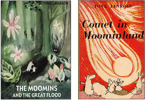 The Moomins and the Great Flood and Comet in Moominland