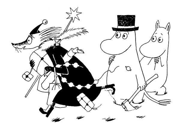 Mrs. Fillyjonk in Moominland