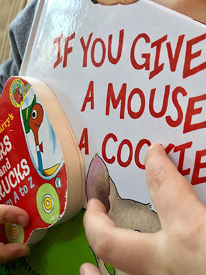 If You Give a Mouse a Cookie and Richard Scarry