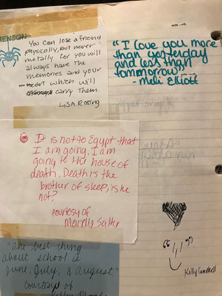quotes from readings