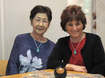 Sachiko and Caren