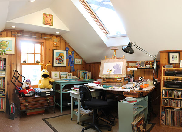 Mike Wohnoutka's studio