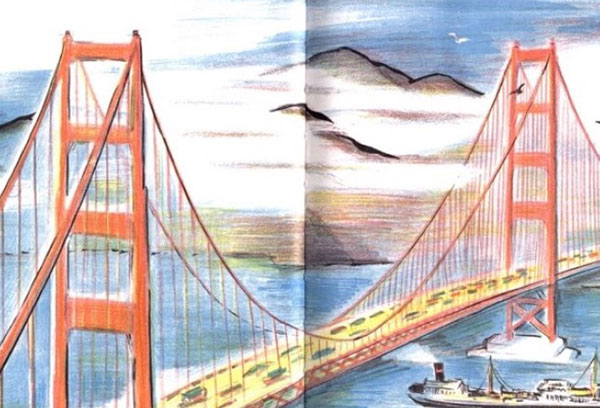 Golden Gate bridge, Don Freeman