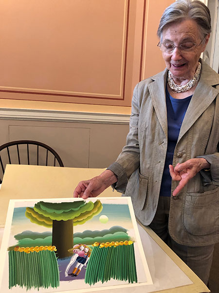 Sybille Jagusch at the Library of Congress