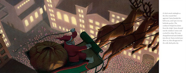 illustration from The Polar Express