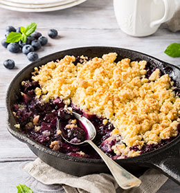 Blueberry Crumble