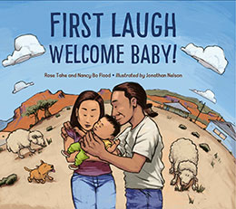 First Laugh, Welcome Baby! Nancy Bo Flood and Jonathan Nelson