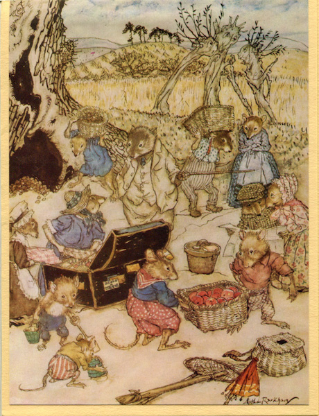 Arthur Rackham The Wind in the Willows