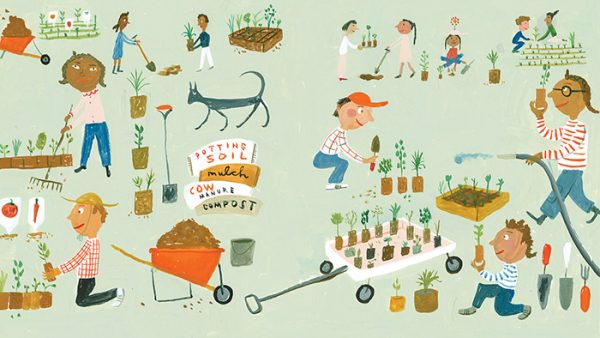 illustration from Harlem Grown: How One Big Idea Transformed a Neighborhood