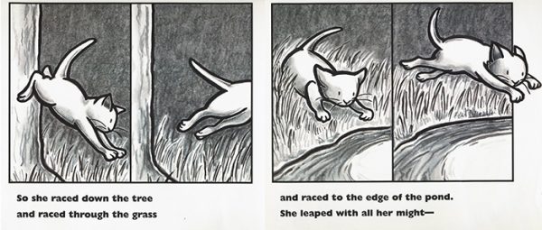 illustration from Kevin Henkes Kitten's First Full Moon