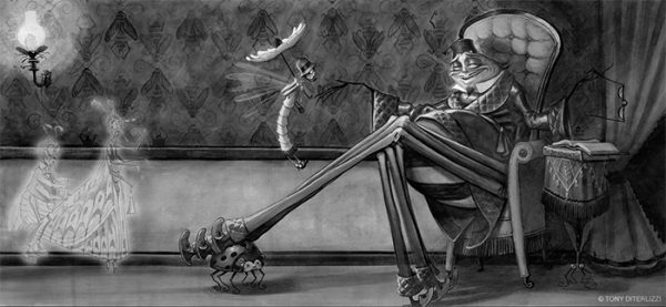 illustration from The Spider and the Fly by Tony DeTerlizzi