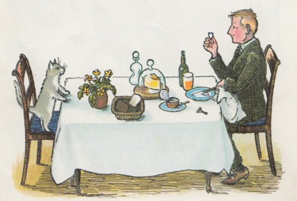 Mr. Jensen & Cat by Lenore Blegvad and Erik Blegvad
