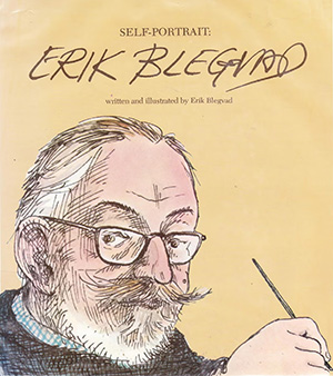 Self-Portrait Erik Blegvad a book cover