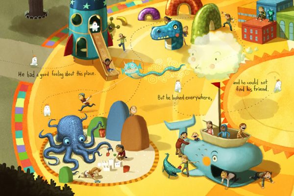 illustration from The Adventures of Beekle: The Unimaginary Friend by Dan Santat