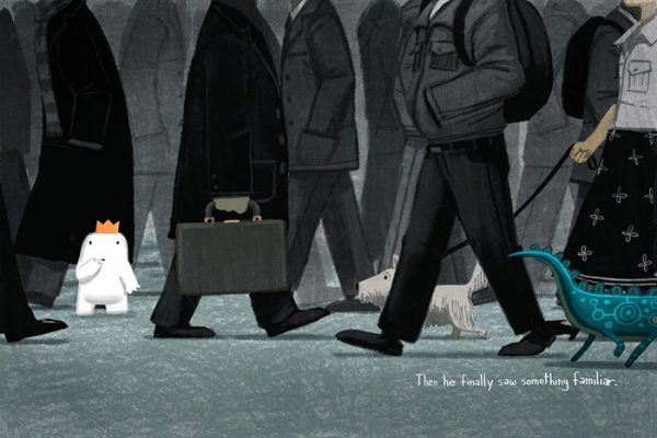 illustration from The Adventures of Beekle: The Unimaginary Friend by Dan Santat