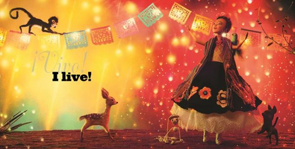 illustration from Viva Frida by Yuyi Morales