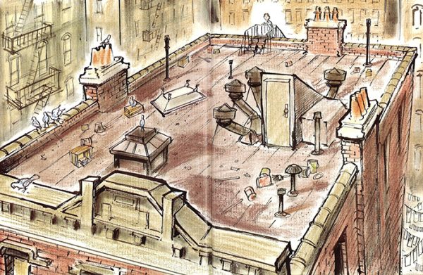 illustration from The Gardener by David Small